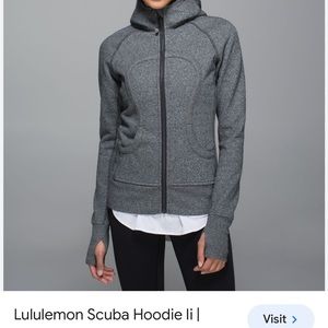 Lululemon Scuba Hoodie *Classic
Cotton Fleece
Heathered Speckled Black